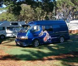 camping in New Zealand