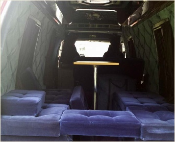 Pimped campervan hire